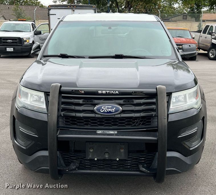 image for item LU9810 2016 Ford Explorer Police Interceptor  SUV