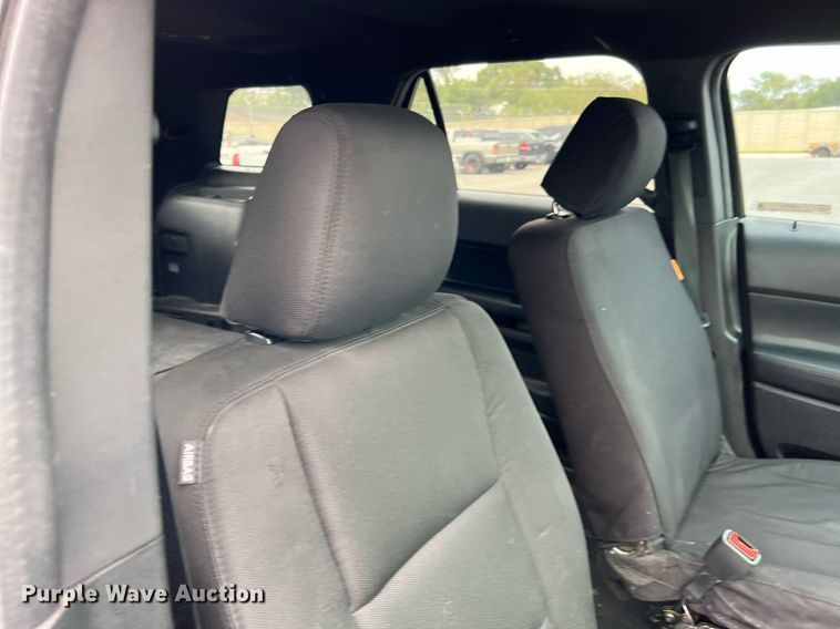 image for item LU9810 2016 Ford Explorer Police Interceptor  SUV