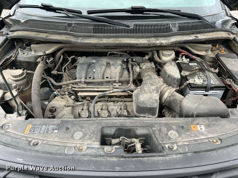 image for item LU9810 2016 Ford Explorer Police Interceptor  SUV