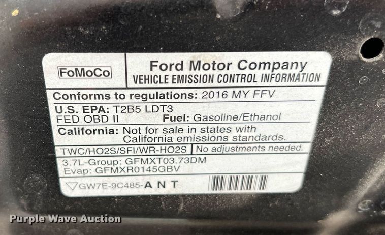 image for item LU9810 2016 Ford Explorer Police Interceptor  SUV