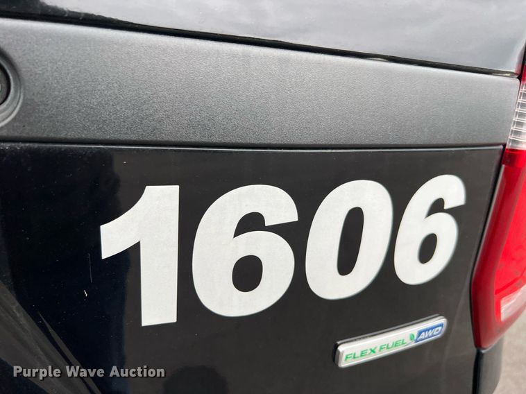 image for item LU9810 2016 Ford Explorer Police Interceptor  SUV