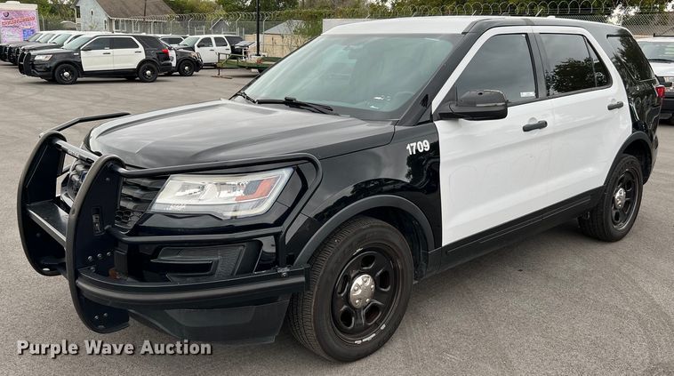 image for item LU9811 2017 Ford Explorer Police Interceptor  SUV