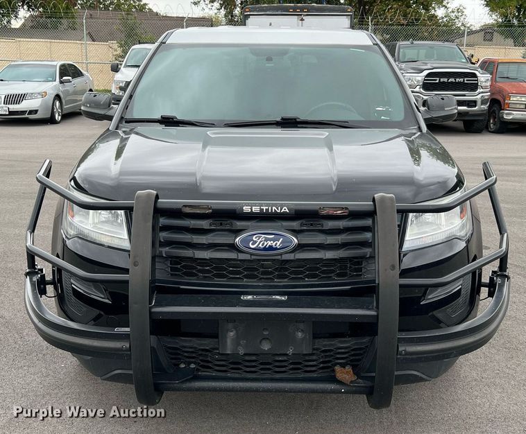 image for item LU9811 2017 Ford Explorer Police Interceptor  SUV