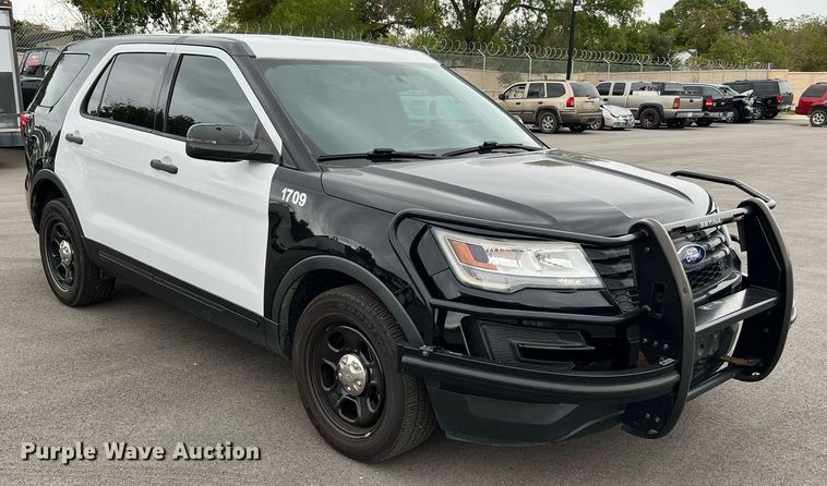 image for item LU9811 2017 Ford Explorer Police Interceptor  SUV