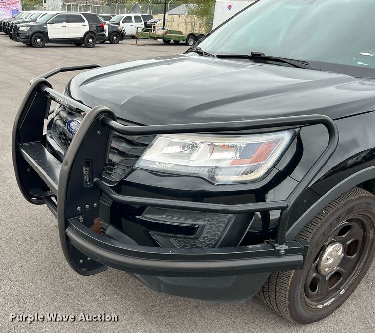 image for item LU9811 2017 Ford Explorer Police Interceptor  SUV