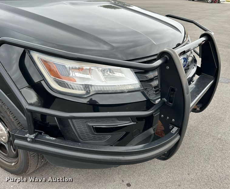 image for item LU9811 2017 Ford Explorer Police Interceptor  SUV