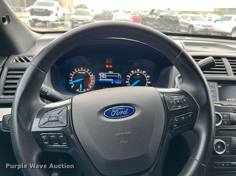 image for item LU9811 2017 Ford Explorer Police Interceptor  SUV