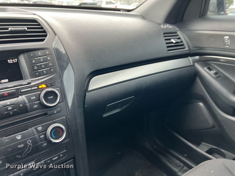 image for item LU9811 2017 Ford Explorer Police Interceptor  SUV