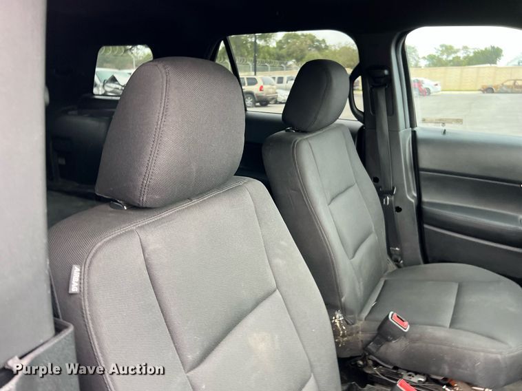 image for item LU9811 2017 Ford Explorer Police Interceptor  SUV