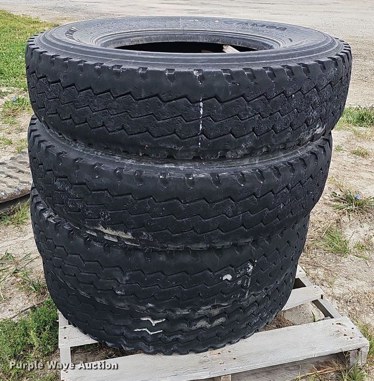 image for item MC9773 (4) Constellation 11R22.5 tires