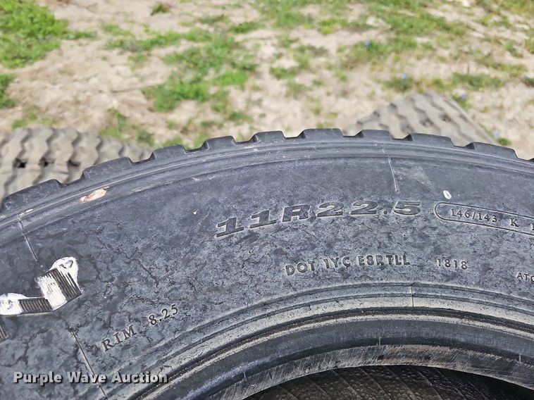 image for item MC9773 (4) Constellation 11R22.5 tires