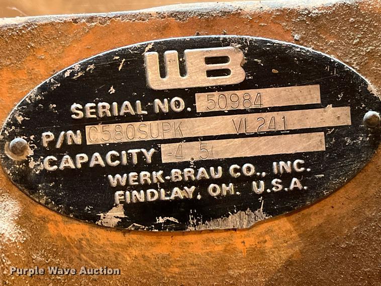 image for item MG9515 WB  backhoe bucket