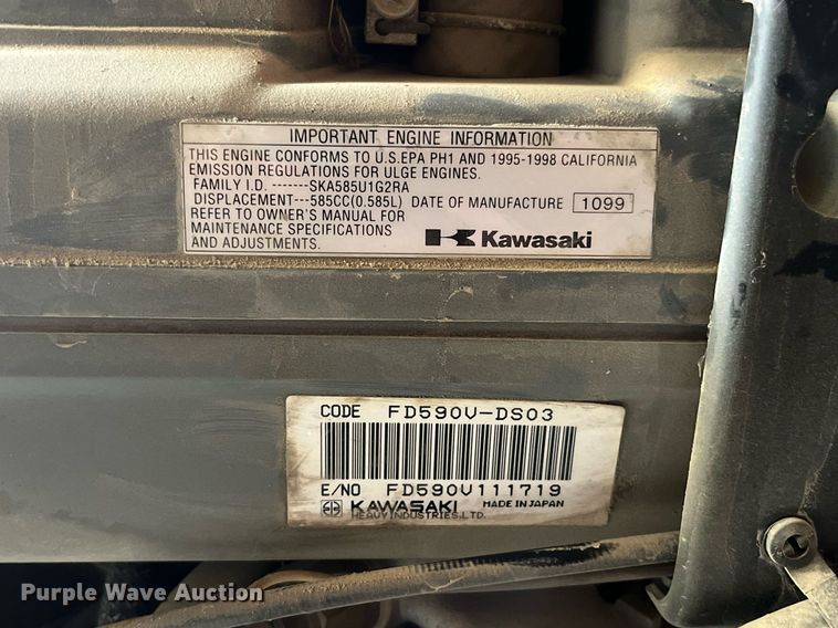 image for item MG9516 John Deere F725  lawn mower