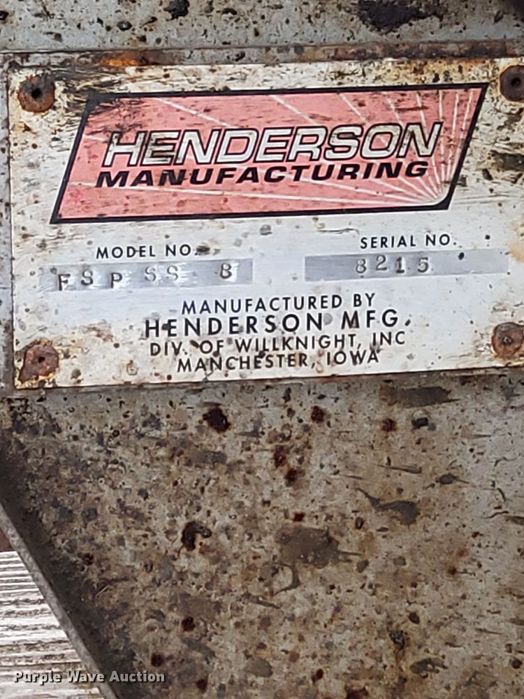 image for item MG9518 Henderson FSP SS 8  Spreader