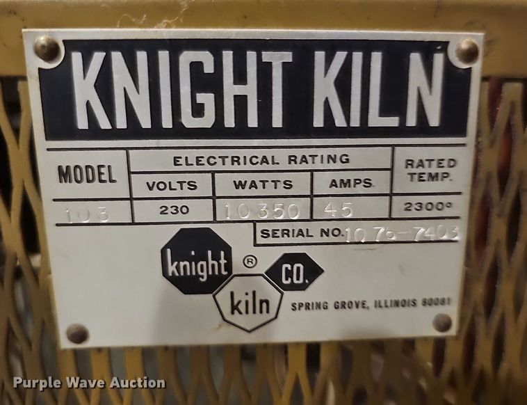 image for item MH9494 Knight Kiln 103  kiln