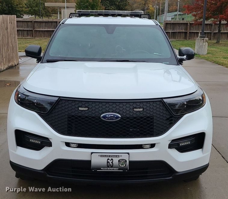 image for item MJ9463 2020 Ford Explorer Police  SUV