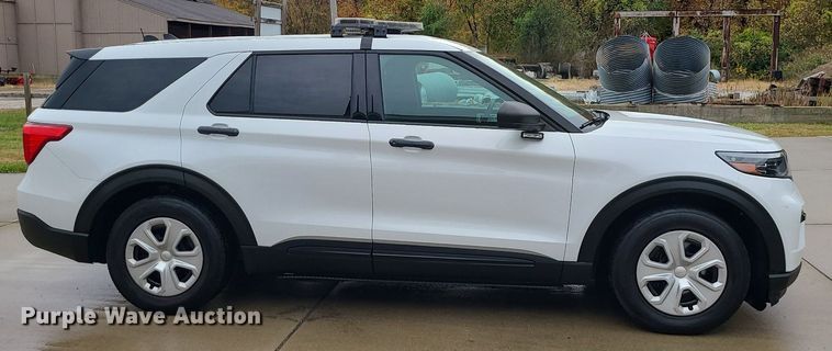 image for item MJ9463 2020 Ford Explorer Police  SUV