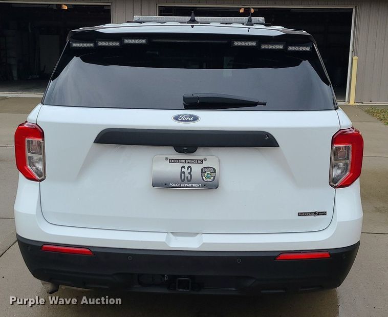 image for item MJ9463 2020 Ford Explorer Police  SUV