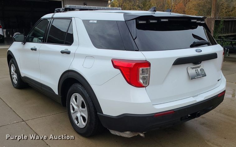 image for item MJ9463 2020 Ford Explorer Police  SUV