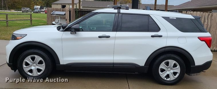image for item MJ9463 2020 Ford Explorer Police  SUV