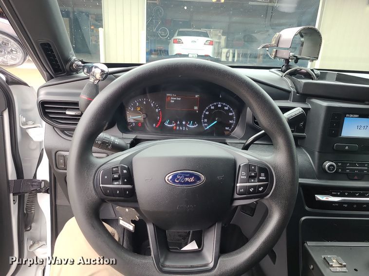 image for item MJ9463 2020 Ford Explorer Police  SUV