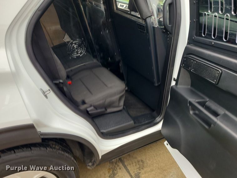 image for item MJ9463 2020 Ford Explorer Police  SUV