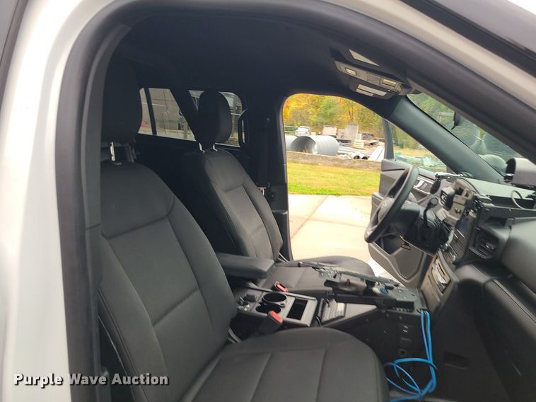 image for item MJ9463 2020 Ford Explorer Police  SUV