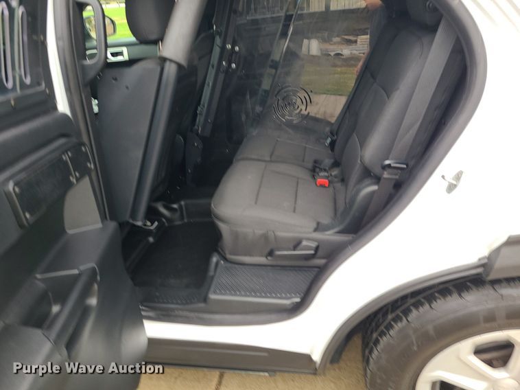 image for item MJ9463 2020 Ford Explorer Police  SUV