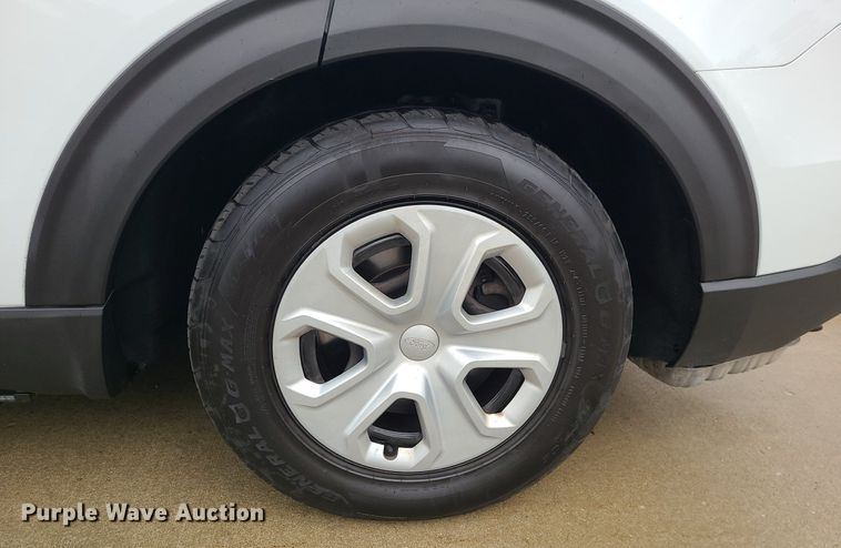 image for item MJ9463 2020 Ford Explorer Police  SUV