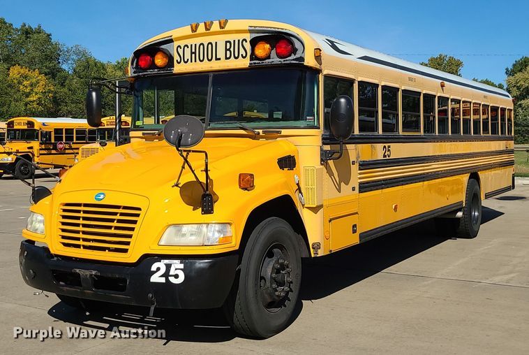 image for item MQ9551 2008 Blue Bird  school bus