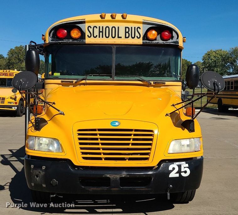 image for item MQ9551 2008 Blue Bird  school bus