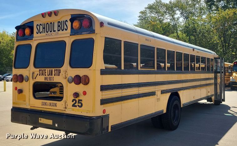 image for item MQ9551 2008 Blue Bird  school bus