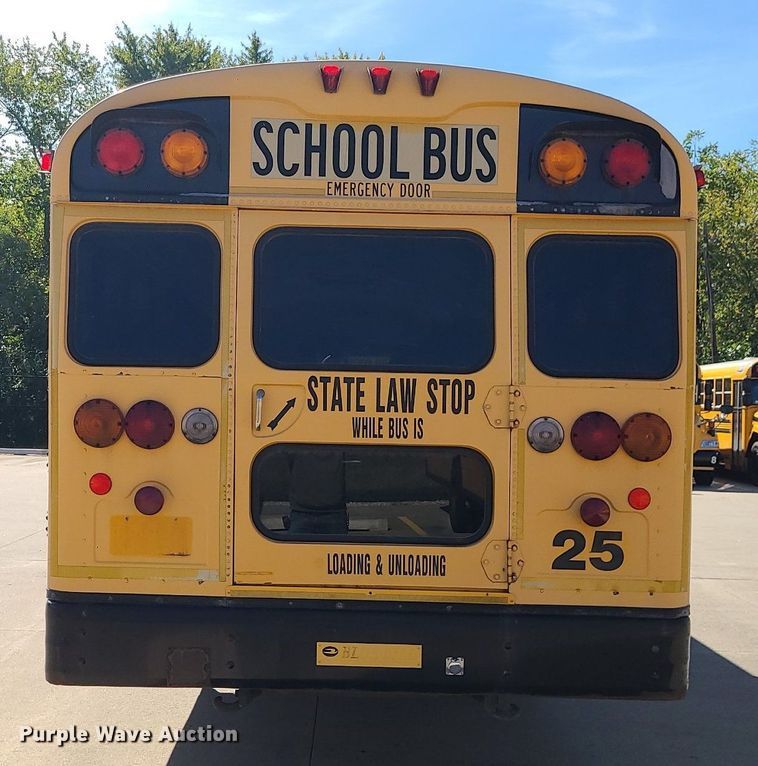 image for item MQ9551 2008 Blue Bird  school bus