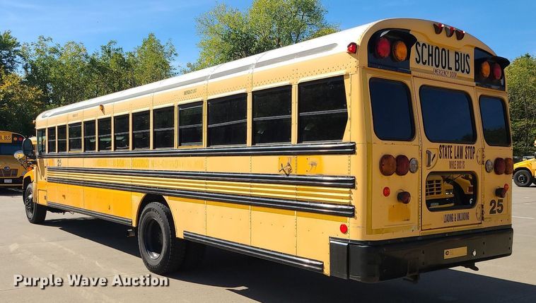 image for item MQ9551 2008 Blue Bird  school bus