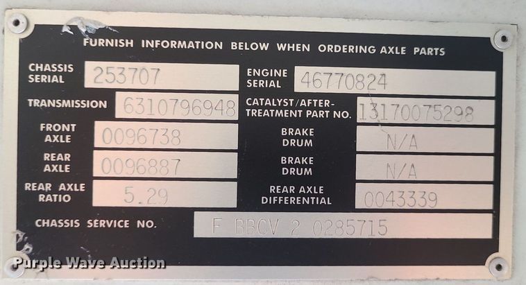 image for item MQ9551 2008 Blue Bird  school bus