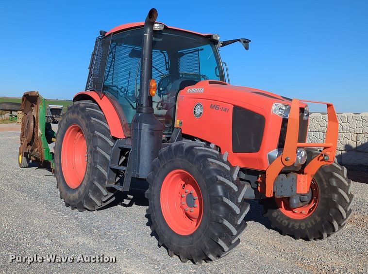 image for item MX9499 2018 Kubota M6-141  MFWD tractor