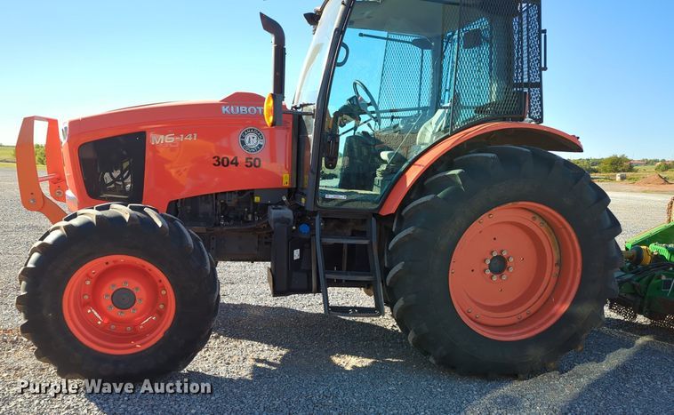 image for item MX9499 2018 Kubota M6-141  MFWD tractor