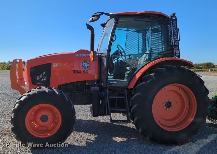 image for item MX9499 2018 Kubota M6-141  MFWD tractor