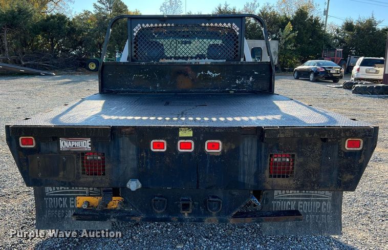 image for item NI9043 2009 Dodge Ram 5500HD  Quad Cab flatbed truck