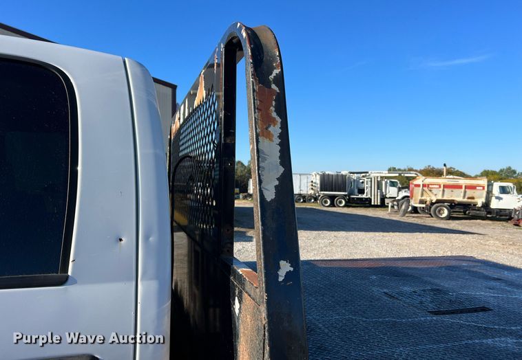 image for item NI9043 2009 Dodge Ram 5500HD  Quad Cab flatbed truck