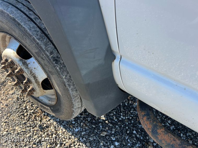 image for item NI9043 2009 Dodge Ram 5500HD  Quad Cab flatbed truck