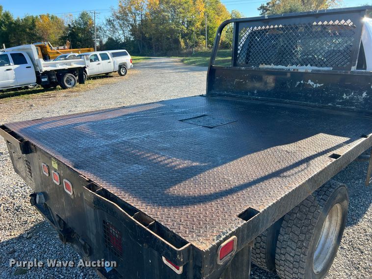 image for item NI9043 2009 Dodge Ram 5500HD  Quad Cab flatbed truck