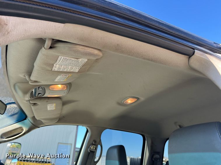 image for item NI9043 2009 Dodge Ram 5500HD  Quad Cab flatbed truck