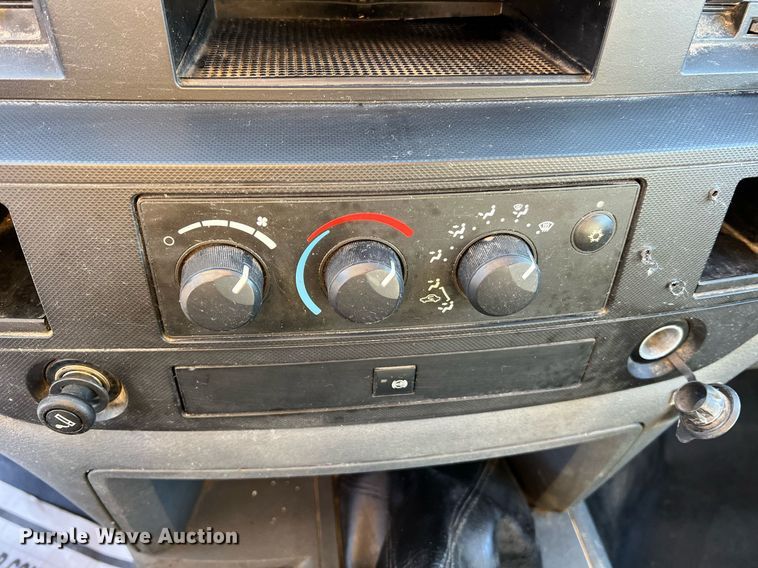 image for item NI9043 2009 Dodge Ram 5500HD  Quad Cab flatbed truck