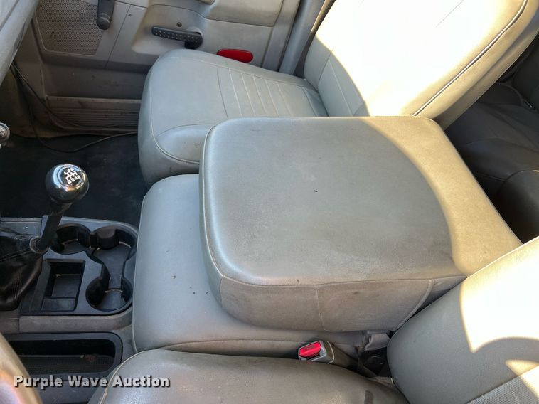 image for item NI9043 2009 Dodge Ram 5500HD  Quad Cab flatbed truck