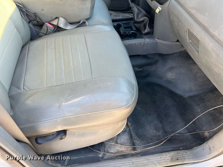 image for item NI9043 2009 Dodge Ram 5500HD  Quad Cab flatbed truck