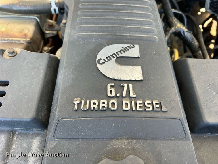 image for item NI9043 2009 Dodge Ram 5500HD  Quad Cab flatbed truck