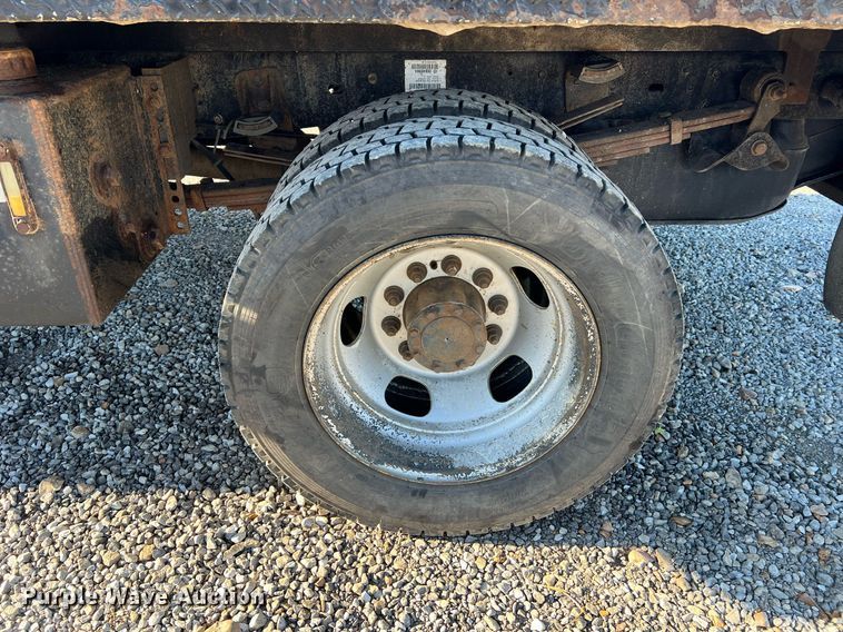 image for item NI9043 2009 Dodge Ram 5500HD  Quad Cab flatbed truck