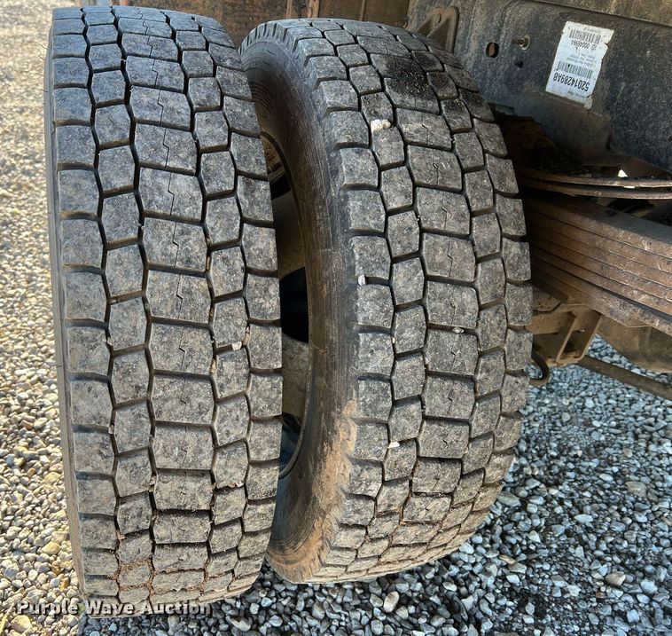 image for item NI9043 2009 Dodge Ram 5500HD  Quad Cab flatbed truck