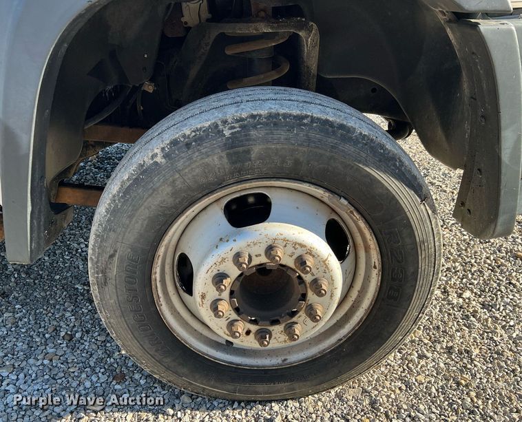 image for item NI9043 2009 Dodge Ram 5500HD  Quad Cab flatbed truck